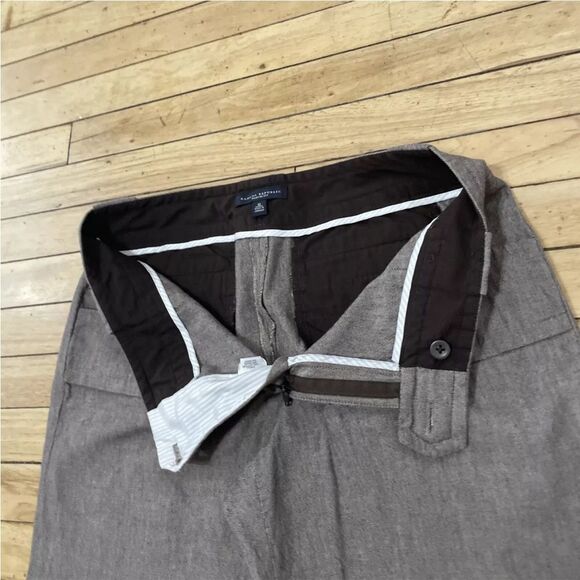 BANANA REPUBLIC Wool Dress Pants Women 10 Martin Brown Preppy Academia Office 10 - Picture 5 of 16